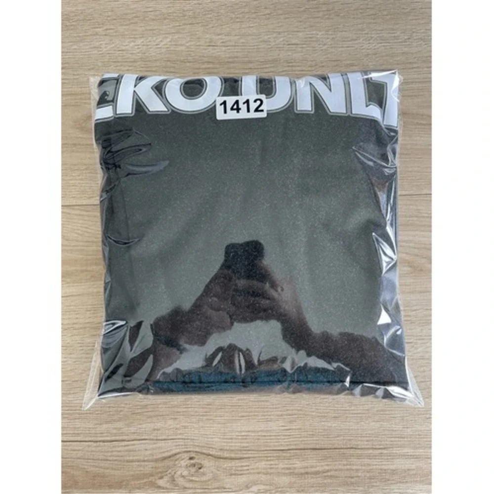 Ecko Unlimited Pullover Hoodie Sweatshirt Mens M Gray Y2K Streetwear Hip Hop - Picture 9 of 9